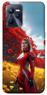 Чохол на Realme C35 Cyber space girl ver.5 фото 1 з 1