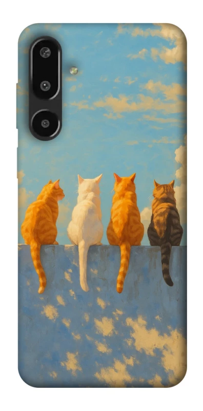 Чехол на Samsung Galaxy F16 cats on wall фото 1 Чехол на Samsung Galaxy F16 cats on wall фото 1 из 1
