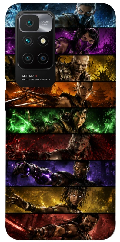 Чохол на Xiaomi Redmi 10 Mortal Kombat ver.5 фото 1 з 1