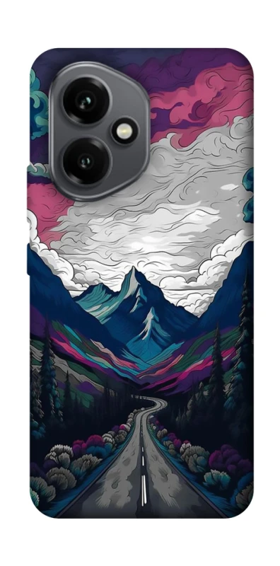 Чехол на Honor 400 Нарисованные горы фото 1 из 1