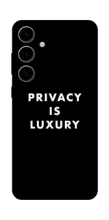 Чехол на Samsung Galaxy S25 FE Privacy is luxury фото 1 из 1