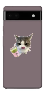 Чохол на Google Pixel 6a cat matcha фото 1 з 1