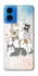 Чохол на Motorola Moto G45 Funny Pets ver.2 фото 1 з 1