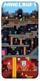 Чохол на Xiaomi Redmi 8a Minecraft фото 1 з 1