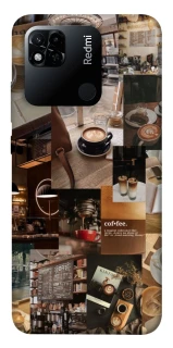 Чехол на Xiaomi Redmi 10A Coffee collage ver.2 фото 1 из 1