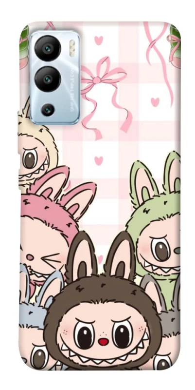 Чохол на Infinix Hot 12i All Labubu 2 фото 1 з 1