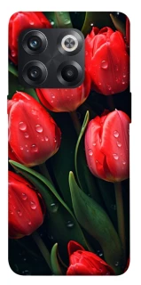 Чохол на OnePlus 10T Червоні тюльпани фото 1 з 1