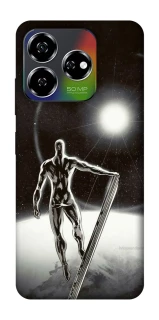 Чохол на ZTE Nubia V60 Срібний серфер фото 1 з 1