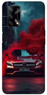 Чехол на Oppo A74 4G Mercedes in smoke фото 1 из 1