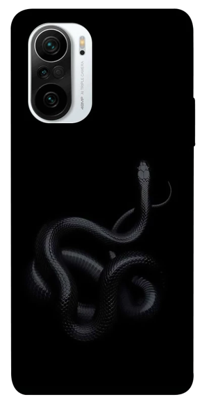 Чохол на Xiaomi Redmi K40 / K40 Pro / K40 Pro+ / Poco F3 Black snake фото 1 з 1
