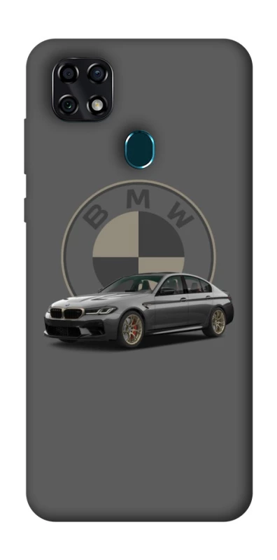 Чехол на ZTE Blade 20 Smart BMW grey v2 фото 1 из 1
