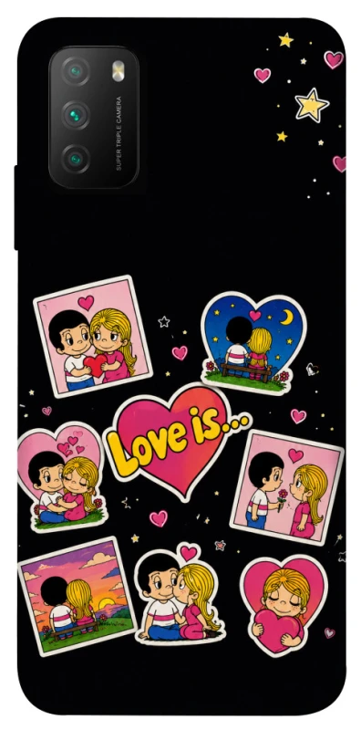 Чохол на Xiaomi Poco M3 Love is фото 1 з 1