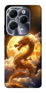 Чохол на Infinix Hot 40 Golden Dragon фото 1 з 1