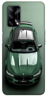 Чехол на Oppo A74 4G BMW green фото 1 из 1