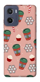 Чехол на Motorola Moto E15 Новогодний v38 фото 1 из 1