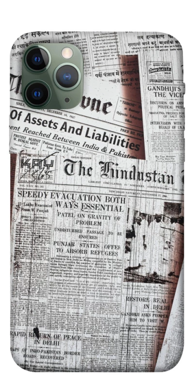 Чехол на Apple iPhone 11 Pro (5.8") Газеты фото 1 из 1