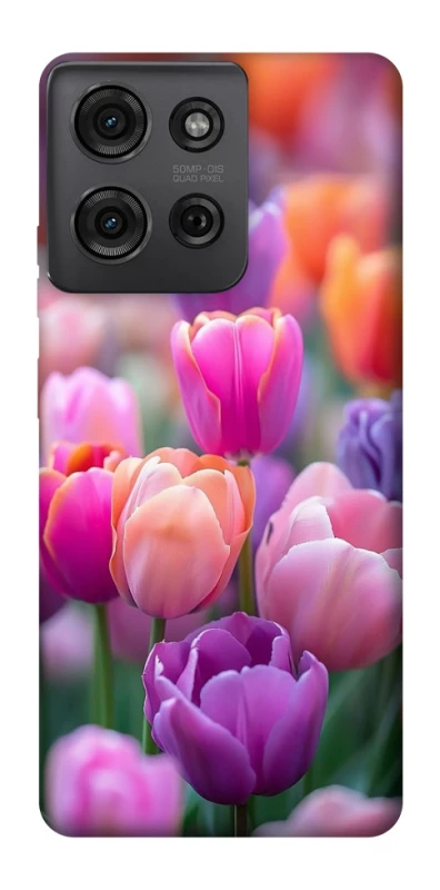 Чохол на Motorola Moto G75 Тюльпанове поле фото 1 з 1