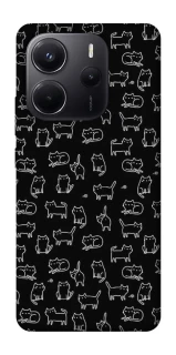 Чехол на Xiaomi Redmi Note 14 4G (Europe version) Black Cats фото 1 Чехол на Xiaomi Redmi Note 14 4G (Europe version) Black Cats фото 1 из 1