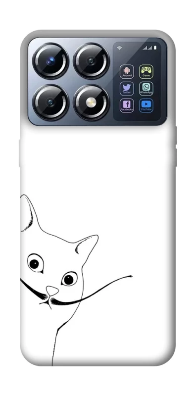 Чехол на Xiaomi POCO X8 Pro Кот Дали фото 1 из 1