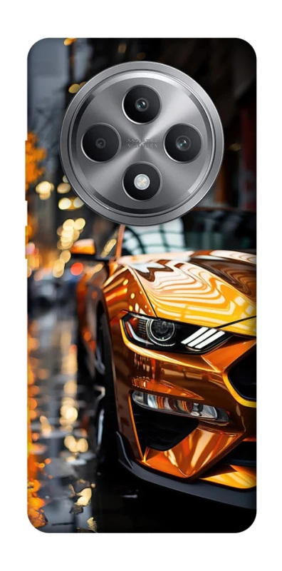 Чохол на Oppo Reno 12 F 4G Golden sports car фото 1 з 1