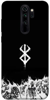 Чохол на Xiaomi Redmi Note 8 Pro Berserk skeletons фото 1 з 1