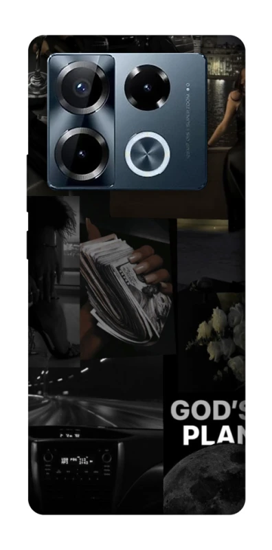 Чехол на Infinix Note 40 Pro 4G God's plan фото 1 из 1