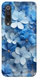 Чехол на Xiaomi Mi 9 SE Синие цветы фото 1 из 1