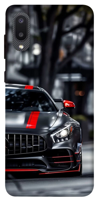 Чехол на Samsung Galaxy A02 Black Mercedes фото 1 из 1