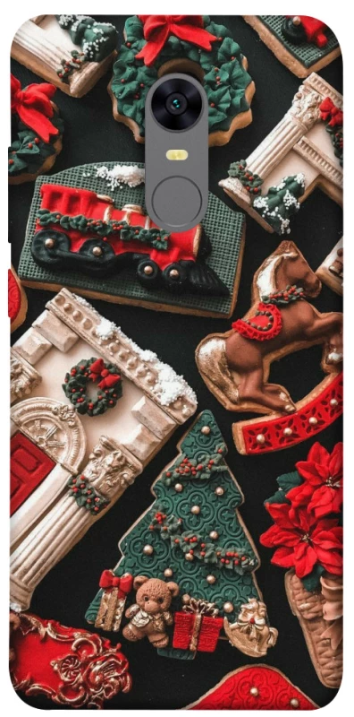 Чехол на Xiaomi Redmi 5 Plus / Redmi Note 5 (Single Camera) Новогодний v20 фото 1 из 1