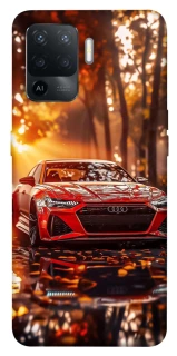 Чехол на Oppo Reno 5 Lite Audi at sunset фото 1 из 1