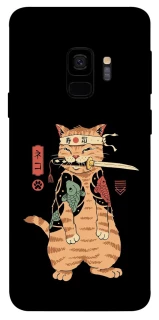 Чехол на Samsung Galaxy S9 Кот-самурай фото 1 из 1