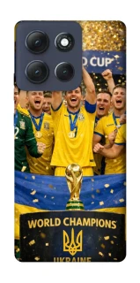 Чехол на Motorola Moto G86 Power UA-Football ver.5 фото 1 из 1
