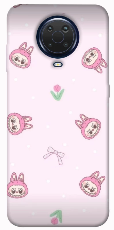 Чохол на Nokia G20 / G10 / 6.3 Labubu Flower фото 1 з 1