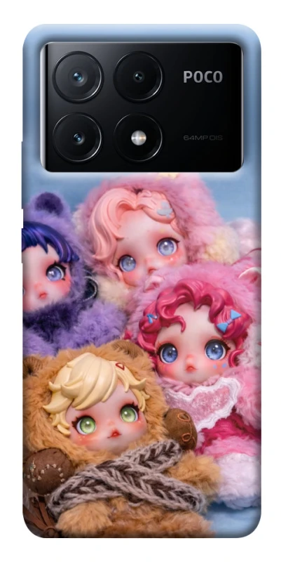 Чохол на Xiaomi Poco X6 SKULLPANDA × My Little Pony Ver.1 фото 1 з 1