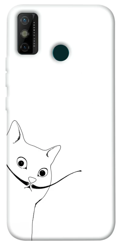 Чохол на TECNO Spark 6 Go Кіт Дали фото 1 з 1