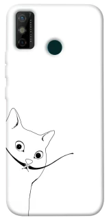 Чехол на TECNO Spark 6 Go Кот Дали фото 1 из 1