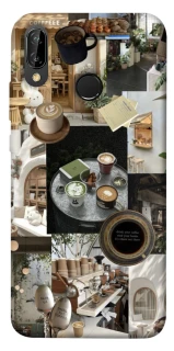 Чохол на Huawei P20 Lite Coffee collage ver.4 фото 1 Чохол на Huawei P20 Lite Coffee collage ver.4 фото 1 з 1