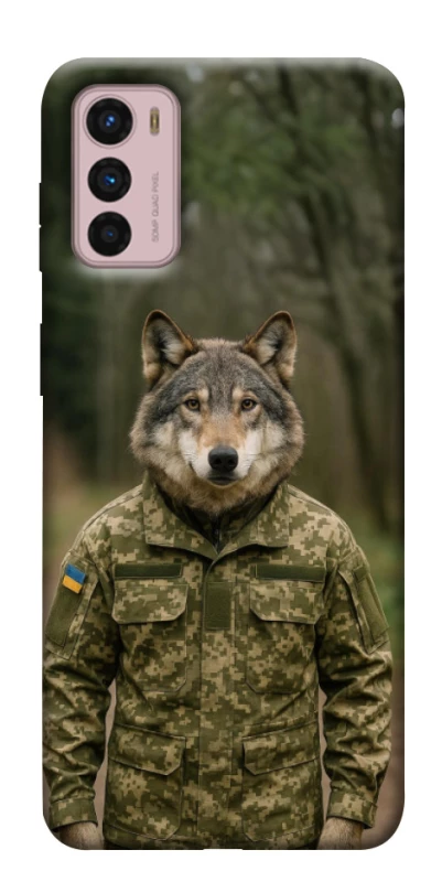 Чохол на Motorola Moto G42 Вовк захисник фото 1 з 1