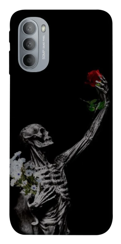 Чохол на Motorola Moto G31 Skeleton vs Rose фото 1 з 1