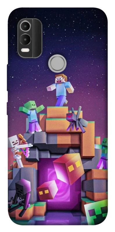 Чохол на Nokia C21 Plus Minecraft aesthetics фото 1 з 1
