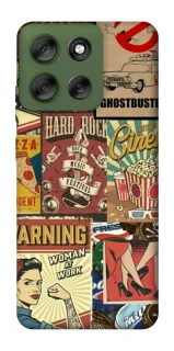 Чехол на Motorola Moto G56 5G Retro collage ver.2 фото 1 из 1