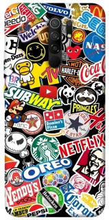 Чехол на Xiaomi Redmi 9 brands фото 1 из 1