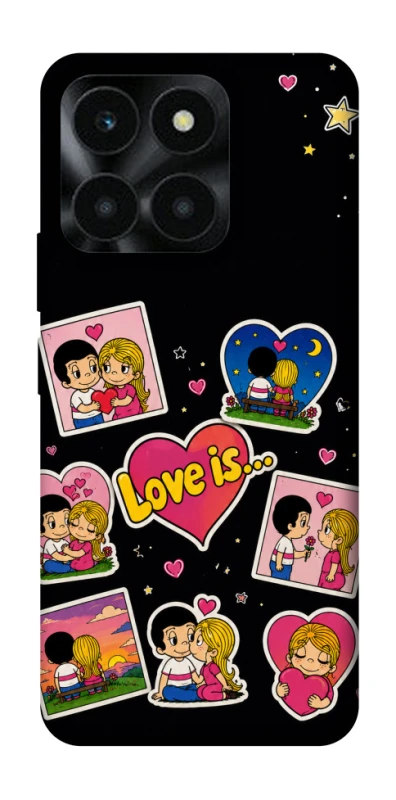 Чехол на Huawei Honor X6a Love is фото 1 из 1