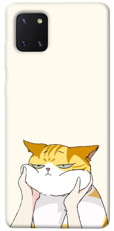 Чехол на Samsung Galaxy Note 10 Lite (A81) Cat bun фото 1 из 1