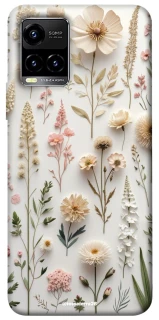 Чохол на Vivo Y21 / Y33s Floral design ver.1 фото 1 з 1