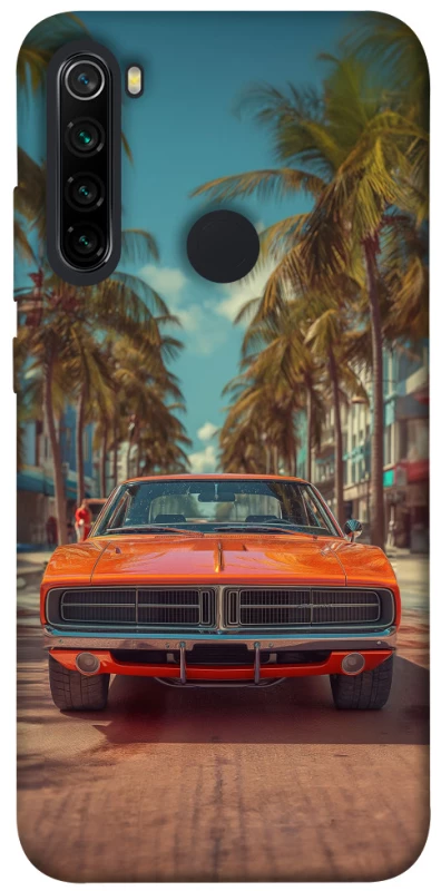 Чехол на Xiaomi Redmi Note 8 Tropical car фото 1 из 1