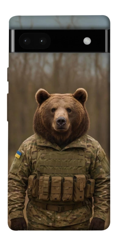 Чехол на Google Pixel 6a Медведь защитник фото 1 из 1