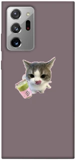 Чохол на Samsung Galaxy Note 20 Ultra cat matcha фото 1 з 1