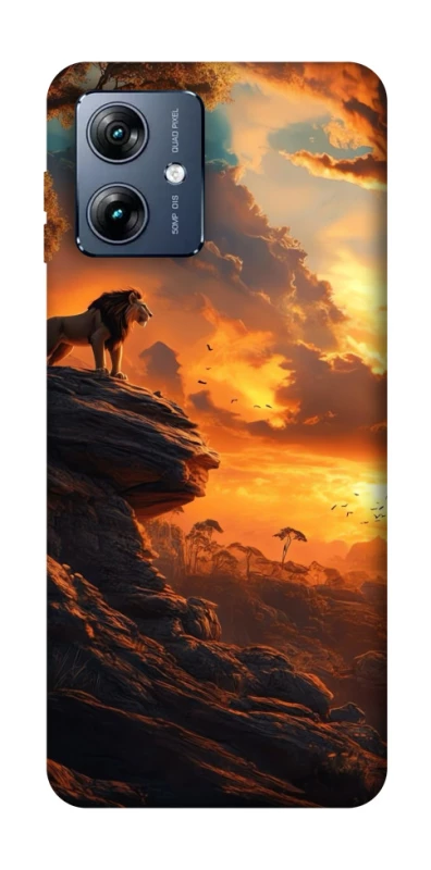 Чохол на Motorola Moto G54 Power lion king фото 1 з 1