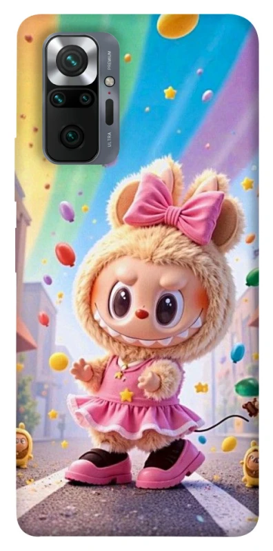 Чехол на Xiaomi Redmi Note 10 Pro Labubu rainbow фото 1 из 1
